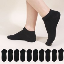 두발로 여성용 노멀 스니커즈 양말 10켤레