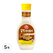 오뚜기 갈릭 아이올리 소스, 5개, 240g
