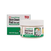 래핑찰리 수딩 스킨 클린 패드 포 캣 50매, 150ml, 150g, 1개