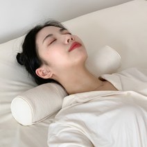 집콕 누비베개 메밀, 크림베이지, 1개