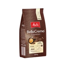밀리타 벨라크레마 에스프레소, 홀빈(분쇄안함), 1개, 1000g