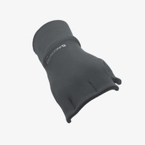 인콘트로 방한 기모 골프 손등 장갑 오른손착용, 프리사이즈, 회색