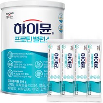 일동후디스 하이뮨 프로틴 밸런스 캔 + 스틱 세트, 1세트