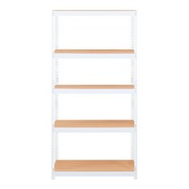 스피드랙 V2 5단 선반 1000 x 600 x 2100 mm, 화이트(앵글)