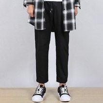 엣지애 남성용 스판 베이직 허리밴딩 바지 MCPIN8089F9