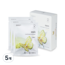 꽃을담다 나비티백 국화꽃차, 0.5g, 3개입, 5개