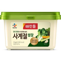 해찬들 사계절 쌈장, 3kg, 1개