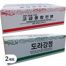 정다운식품 고급종합전병 800g + 도라강정 600g, 2세트