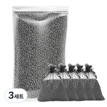 석코리아 뉴스톤파워 플러스 습기제거제 1kg + 블랙망 5p, 3세트