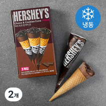 허쉬 초코 앤 쿠키콘 (냉동), 450ml, 2개