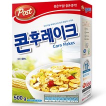 동서 포스트 콘후레이크 시리얼, 500g, 4개