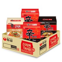 농심 신라면 120g x 10p + 건면 97g x 5p + 블랙 134g x 4p 세트, 1세트