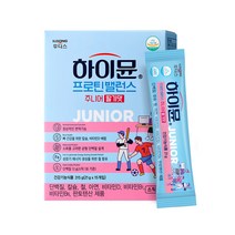 일동후디스 하이뮨 프로틴밸런스 주니어 스틱 딸기맛 15p, 315g, 1개