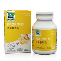 메가네이처 프로폴리스 플라보노이드, 120정, 1개