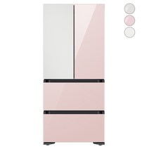 [색상선택형] 삼성전자 비스포크 프리스탠딩 김치냉장고 플러스 방문설치, RQ58A9441AP, 글램 핑크