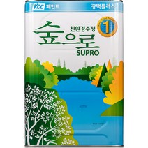 KCC 숲으로 광택 플러스 내부용 반광, 투명, 18L, 1개