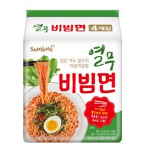 삼양 열무비빔면 130g, 4개