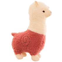 네이처타임즈 복슬복슬 알파카 인형, 핑크, 55cm