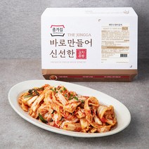 종가집 바로 만들어 신선한 배추고갱이 겉절이김치, 1kg, 1개