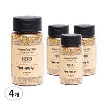 시즈닝톡 허브 시즈닝, 80g, 4개