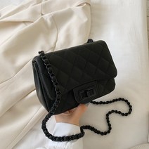 큐랑 컬러 체인 숄더백