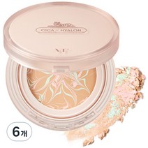 VT 시카 에센스 스킨 커버 팩트, 6개, 21호 라이트베이지