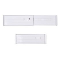 퀸즈네스트 서랍 보관 플라스틱 칸막이, 화이트, 2개