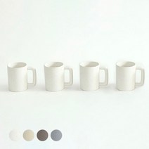 에라토 플랑 베이직 데일리 머그컵 350ml, 프레클, 4개
