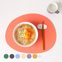 에이드엘 빅블 실리콘 테이블매트, 살몬, 407 x 320mm