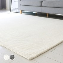 신세계홈데코 와플 몰렛 극세사 엠보 러그