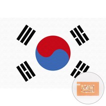 아트조이 DIY 명화그리기 10 x 15 cm, 태극기