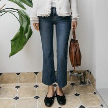 큐니걸스 여성용 155Line 탄탄슬림라인 부츠컷데님팬츠 vol 253