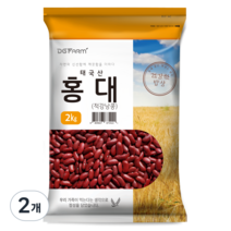 대구농산 홍대 적강낭콩, 2kg, 2개