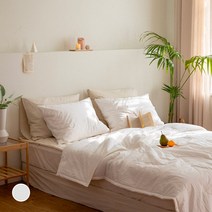 엘레나하임 60수 모노톤 여름용 차렵이불베개 세트