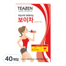 티젠 보이차 워터믹스, 1.8g, 40개입