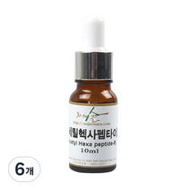 자연의숲 아세틸 헥사펩타이드 천연화장품 원료 10ml, 6개