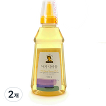 가가농장 아카시아꿀 튜브, 500g, 2개