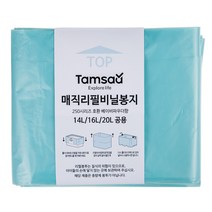 탐사 매직리필비닐봉투 250시리즈 호환 베이비파우더향, 10개