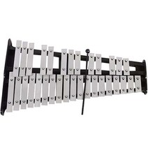 와이든 성인용 실로폰, 32판, 실버 + 블랙