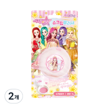 리틀블링 시크릿쥬쥬 별의여신 슈크림 어린이 블러셔 2g, 슈크림핑크, 2개