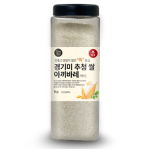 대구농산 프라임필드 특 등급 경기미 추청 쌀 아끼바레 백미, 1kg, 1개