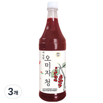 조은약초 오미자청 엑기스, 900ml, 1개입, 3개