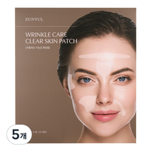 은율 링클 케어 클리어 스킨 미간 주름 패치, 5매입, 5개