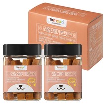 탐사 리얼 오메가 트릿 강아지간식 180g, 연어, 2개입