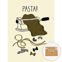 아트조이 물감 2배 DIY 명화그리기 40 x 30 cm, Pasta life