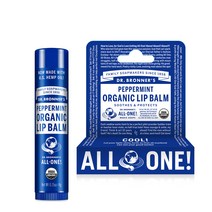 닥터브로너스 오가닉 립밤 4g, 페퍼민트, 1개