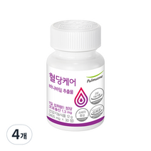 풀무원건강생활 혈당케어 바나바잎추출물, 30정, 4개