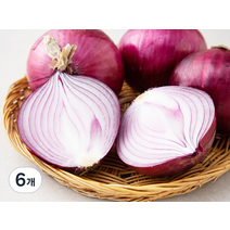 국내산 자색 양파, 1kg, 6개