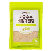 곰곰 사탕수수 비정제 원당, 1kg, 1개