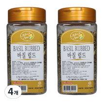 내츄럴스파이스 바질 럽드, 80g, 4개